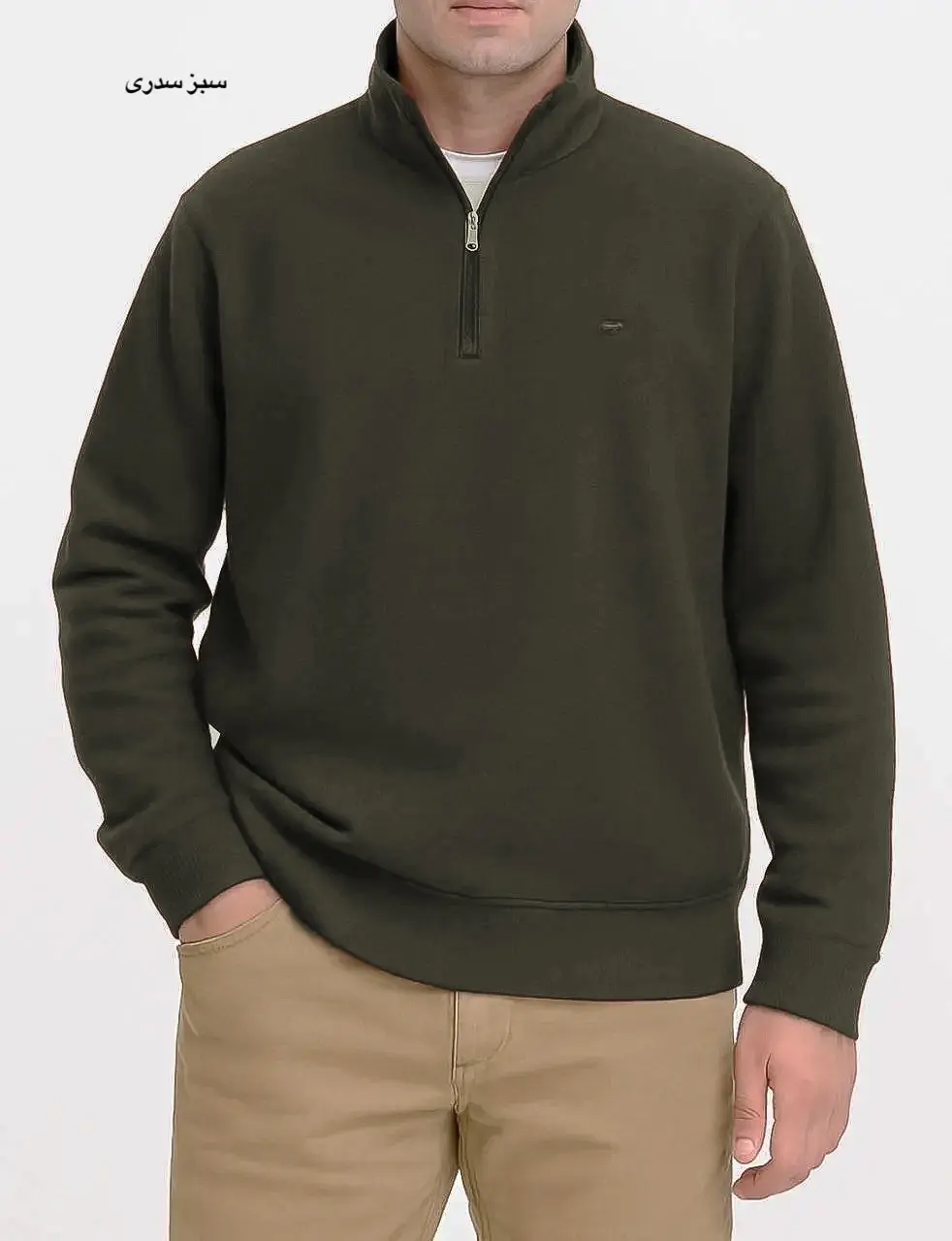 پلیور دورس مردانه جلو زیپ پیمان 2